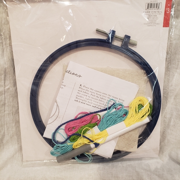 Target Wall Decor Family Handprint Embroidery Keepsake Kittrace